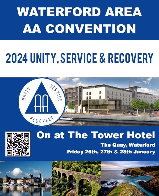 Waterford Area Convention 2024 Alcoholics Anonymous Ireland